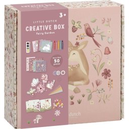Little Dutch Fairy Garden knutseldoos, knutselpakket junior creatief speelgoed knutselen cadeautip k
