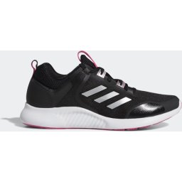adidas - maat 38 - Edgebounce 1.5 W Dames Sportschoenen - Core Black/Silver Met./Shock Pink