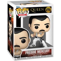 Funko Pop! - Rocks - Queen - Freddy Mercury (White Singlet) #469