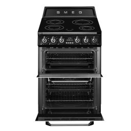 Smeg TR62IBL2 Inductie fornuis Zwart