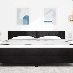 vidaXL Hoofdbord Zwart 180 cm Fluweel