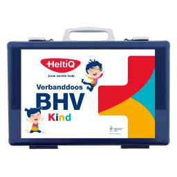 HeltiQ Verbanddoos Modulair BHV Kind - Blauw