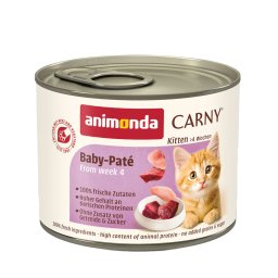 12 x 200 g Carny Kitten Baby-Paté animonda Kattenvoer