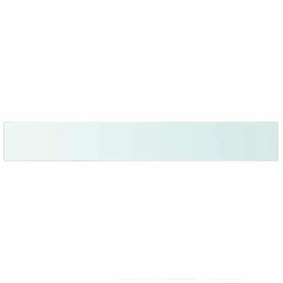 vidaXL Wandschap transparant 90x12 cm glas