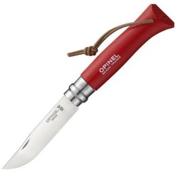 Opinel VRI N°08 Inox red - Zakmes