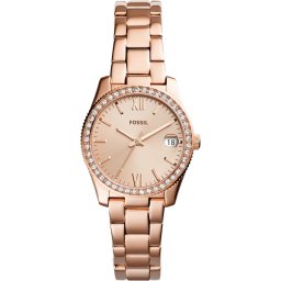 Fossil Scarlette horloge - Goudkleurig - 32 mm