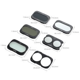 SmallRig 6658 Split Filter Kit For DJI Osmo Pocket 4p