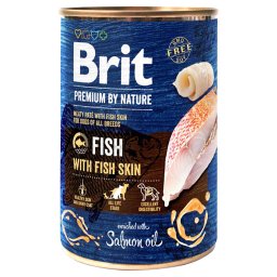 Brit Premium by Nature - Vis met Vissenhuid (1 x 400 g)