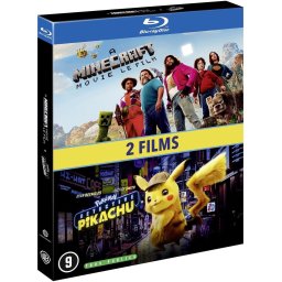 A Minecraft Movie & Pokemon Detective Pikachu (Blu-ray)