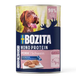 6x400g Bozita Dog Pate Varken natvoer voor honden