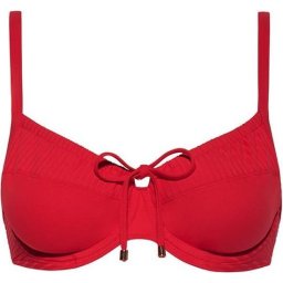 CYELL - Maat 38D - Dames Bikinitop Niet voorgevormd met Beugel Rood