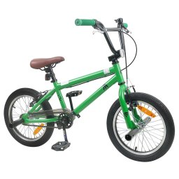 vidaXL BMX Fiets 16 Inch voor 5-8 jaar oud Groen