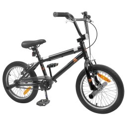 vidaXL BMX Fiets 20 Inch voor 9 Jaar Oud Zwart