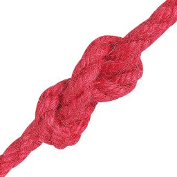 vidaXL Jute Touw 6 mm Rood 100% Tossa jute
