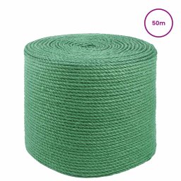 vidaXL 4 mm Groen 100% Tossa jute
