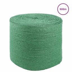 vidaXL 4 mm Groen 100% Tossa jute