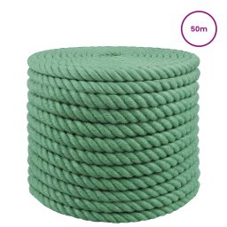 vidaXL Jute Touw 20 mm Groen 100% Tossa jute