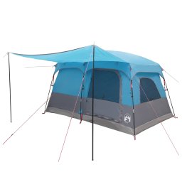 vidaXL Gezinstent 6-persoons Blauw Polyester
