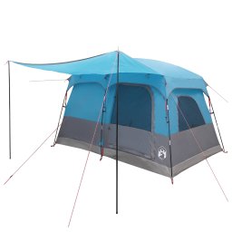 vidaXL Gezinstent 8-persoons Blauw Polyester