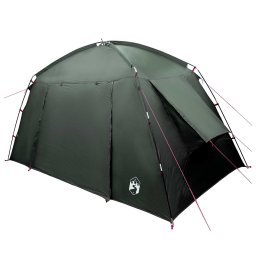 vidaXL Huisje Tent met dak Legergroen 300 x 210 x 156 cm Polyester