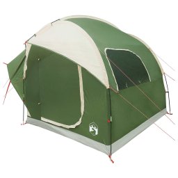 vidaXL Autotent met dak Groen 239 x 210 x 210 cm Polyester en staal