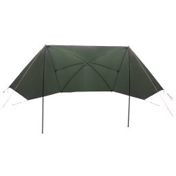 vidaXL Autotent 308 x 215 x 220 cm Legergroen Polyester en staal