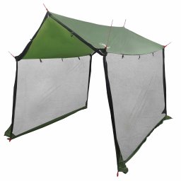 vidaXL Campingzeil met gaaswanden 270 x 210 x 210 cm Groen