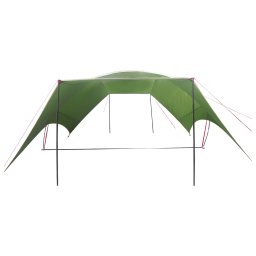 vidaXL Camping Tarp Waterbestendig Groen 690 x 580 x 255 cm