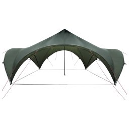 vidaXL Partytent Leger groen 600 x 600 x 400 cm Polyester en staal