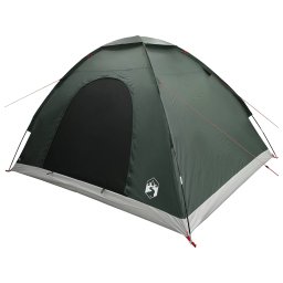vidaXL Kamperen tent 4-persoons Legergroen