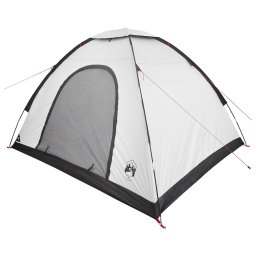 vidaXL Kamperen tent 4-persoons Wit Blackout