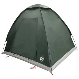 vidaXL Kamperen tent 2-persoons Legergroen Polyester en staal