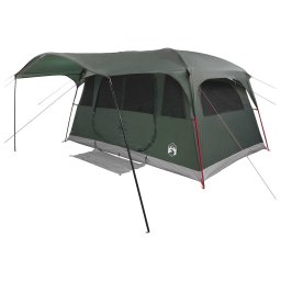 vidaXL Tunneltent Legergroen 427 x 305 x 205 cm Polyester en staal