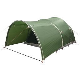 vidaXL Tunneltent 370 x 275 x 210 cm Groen Polyester en staal