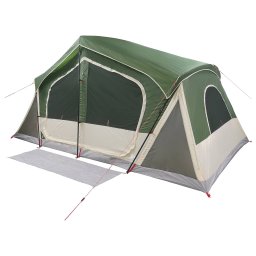 vidaXL Huisje Tent met dak Groen 480 x 273 x 205 cm Polyester en staal