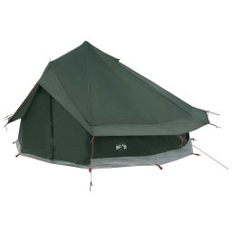 vidaXL Tipi Tent 18-persoons Legergroen Polyester en staal
