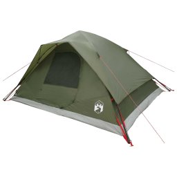 vidaXL Directe Tent Olijfgroen 305 x 215 x 140 cm Polyester en staal