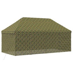 vidaXL Tent met 4 Zijwanden 2,9 x 5,8 m Leger Camouflage