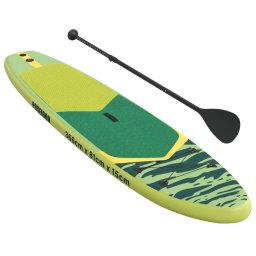 vidaXL Opblaasbaar Stand Up Paddle Board POSEIDON 366 x 81 x 15 cm