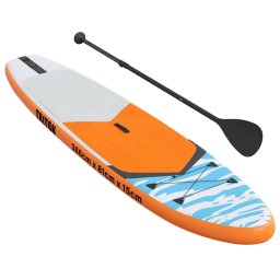 vidaXL Opblaasbaar Stand Up Paddle Board TRITON 366 x 81 x 15 cm Blauw