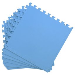 vidaXL Vloermatten 40 st Blauw 14,4 m² EVA Schuim