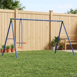 vidaXL Buiten schommelframe met glijder voor tot 5 kinderen