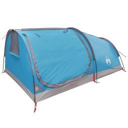 vidaXL Hiking Tent Waterdicht 2-persoons Blauw