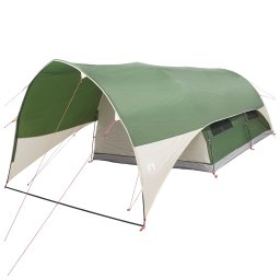 vidaXL Tunnel Tent met Waterdichte Regenhoes 10-persoons Groen