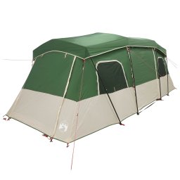 vidaXL Instant Tent met Waterdichte Regenfly 3-persoons Groen
