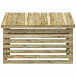 vidaXL Omkasting voor airconditioner 90x40x60 cm Geïmpregneerd grenenhout