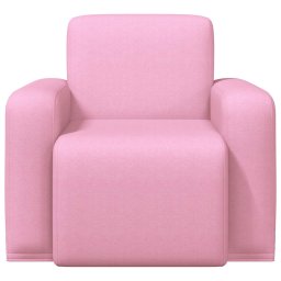 vidaXL Fauteuil Roze Stof