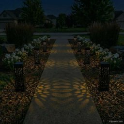 vidaXL Buitenzonne-lampen met grondpin 8 st Warmwit 29 cm PP