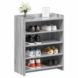 vidaXL Schoenenkast Grijs Sonoma 73,5 x 36 x 92 cm Bewerkt hout