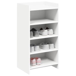vidaXL Schoenenkast met opslag Wit 48 x 36 x 92 cm Bewerkt hout